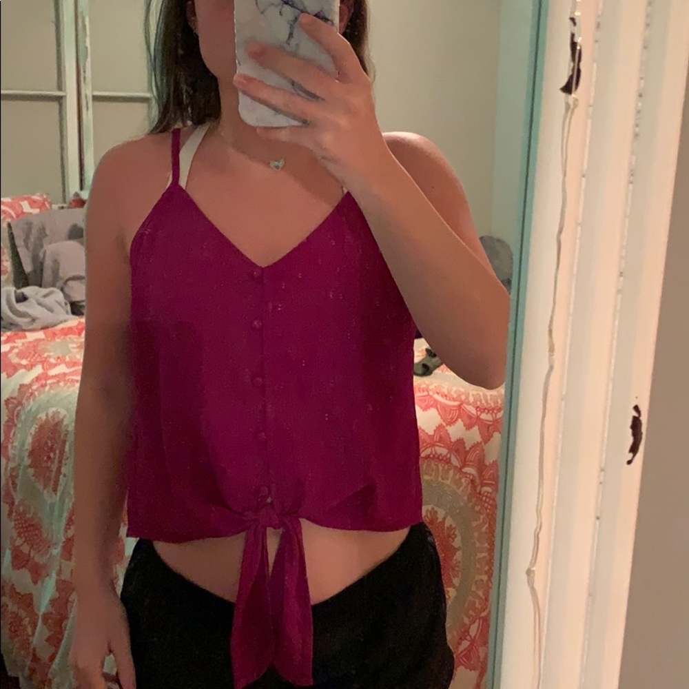 purple tank